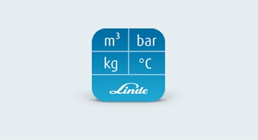 This is the icon for Linde´s Gas Converter APP